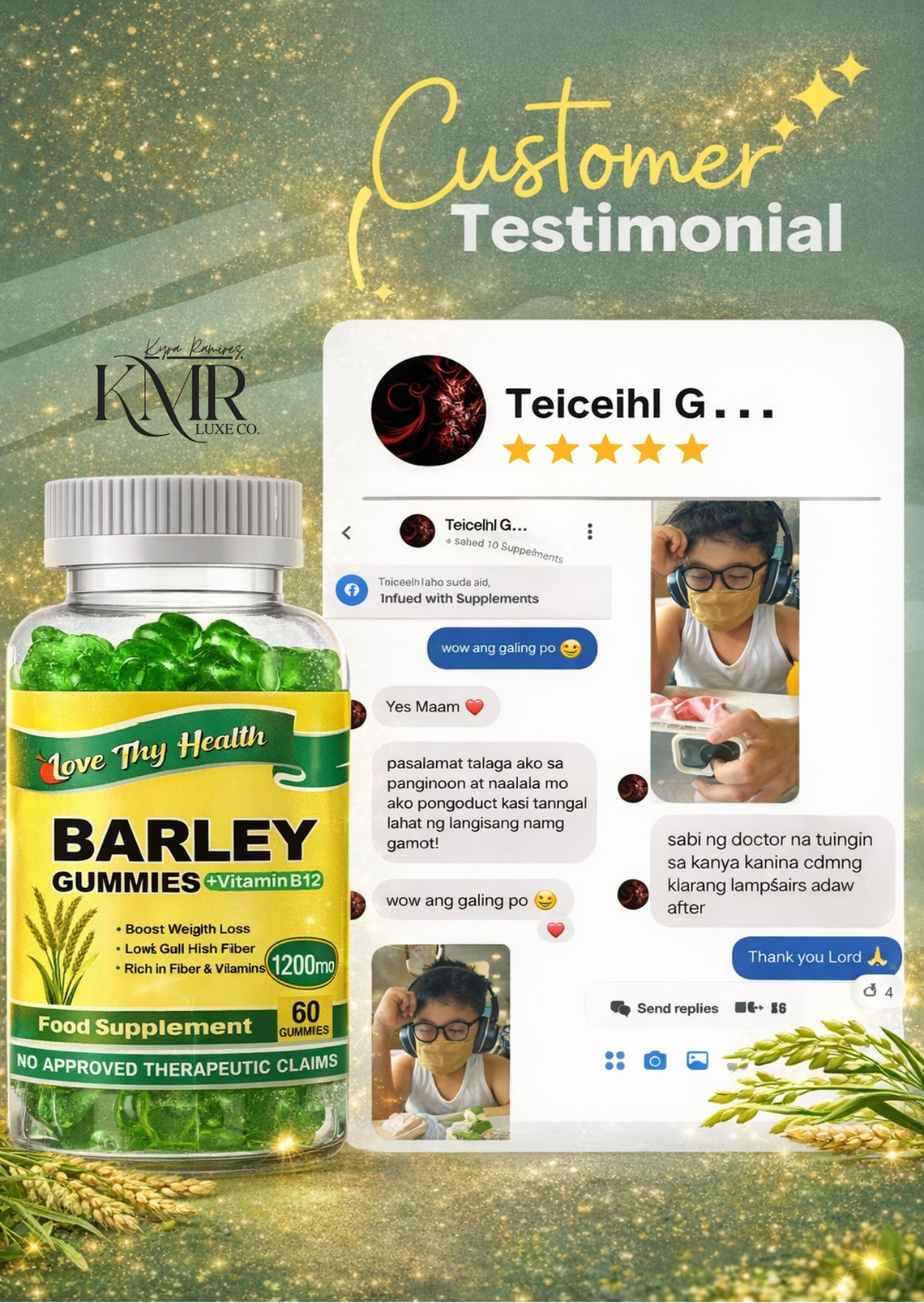 Barley testimonial