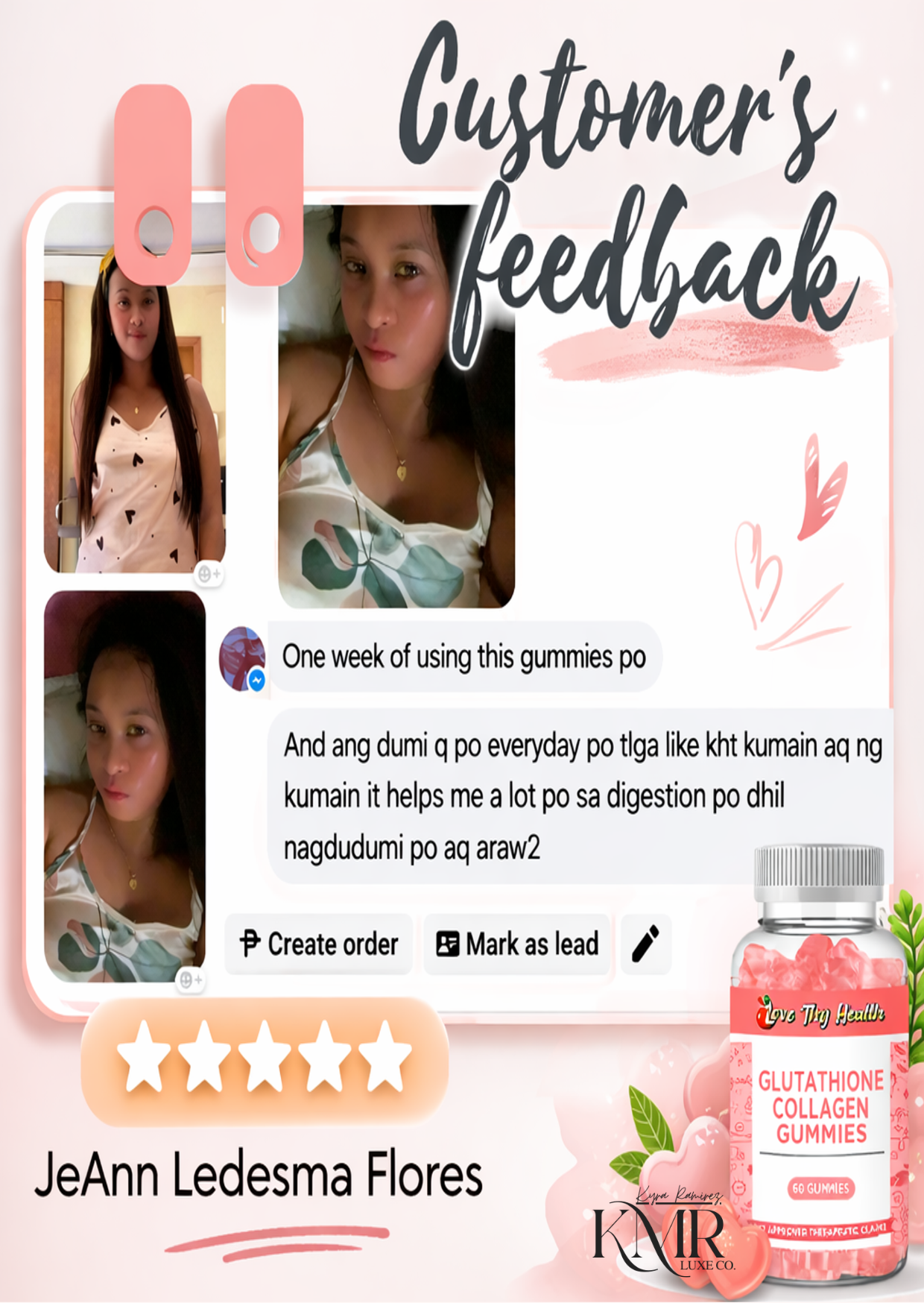 Collagen testimonial