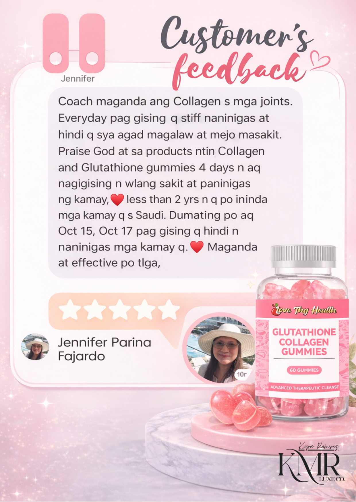 Collagen testimonial
