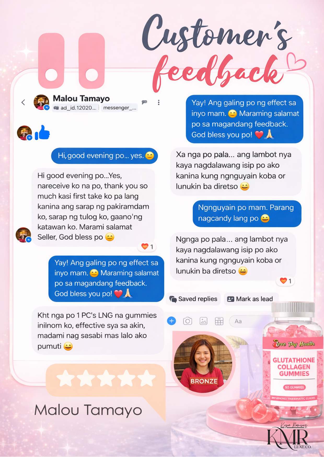 Collagen testimonial