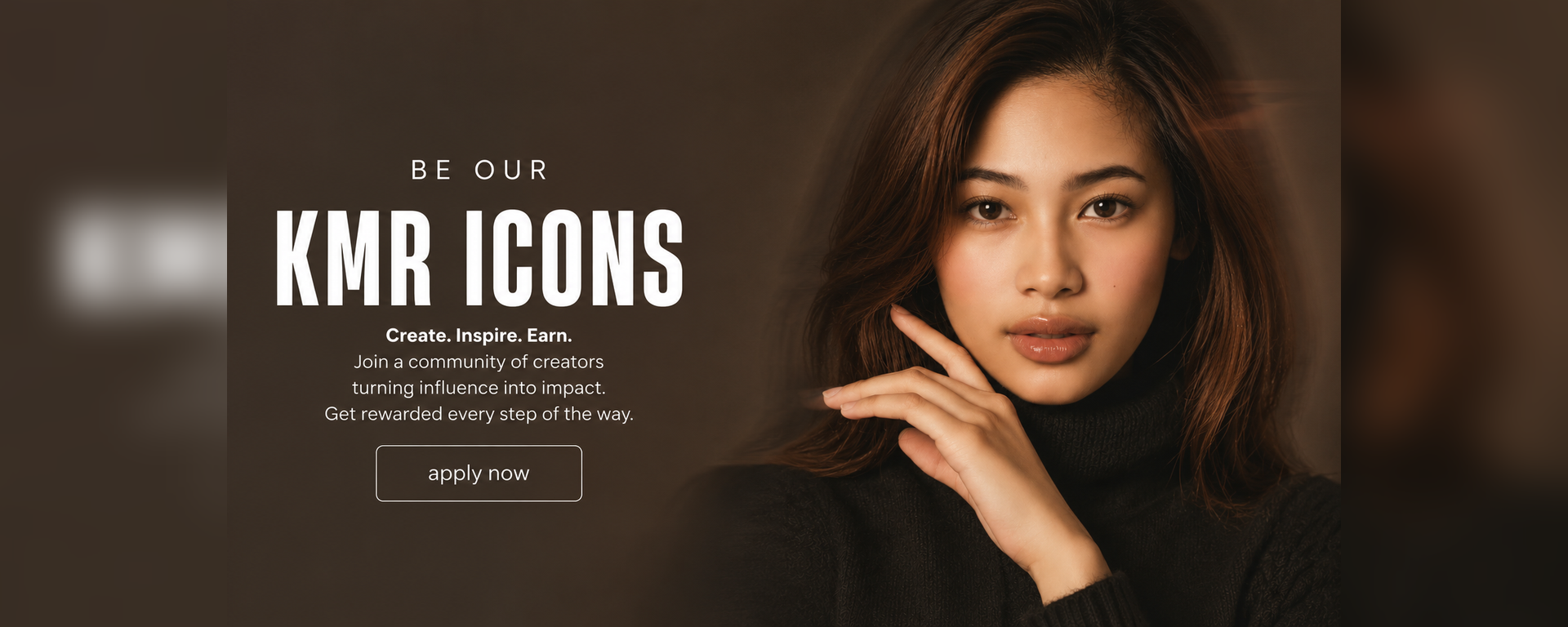 KMR Icons campaign banner